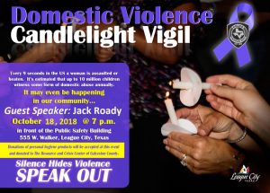 Domestic Violence Candlelight Vigil